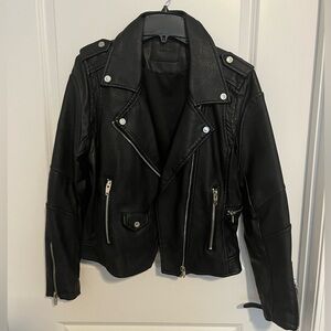 BlankNYC leather moto jacket